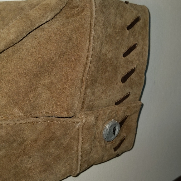 The Quacker Factory Women's Size 1X 100% Leather Western Horse Themed Shirt - Picture 5 of 15